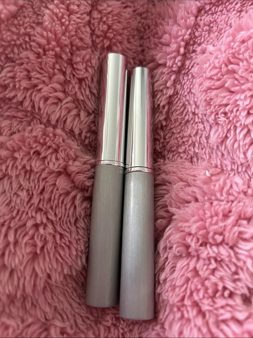 Clinique almost lipstick duo,  Pink Honey is swatched only! the other one is New